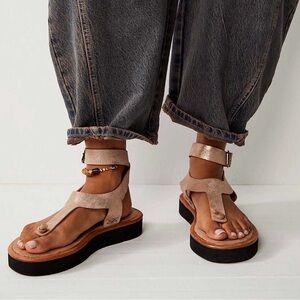 Free People Evie Wrap Sandals NWT (In Box)